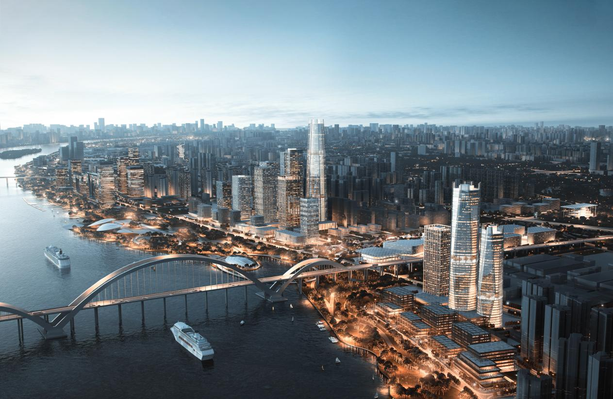 聚力共创|2022海珠·沥滘生态城城市规划对外亮相