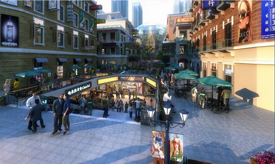 西安四海唐人街