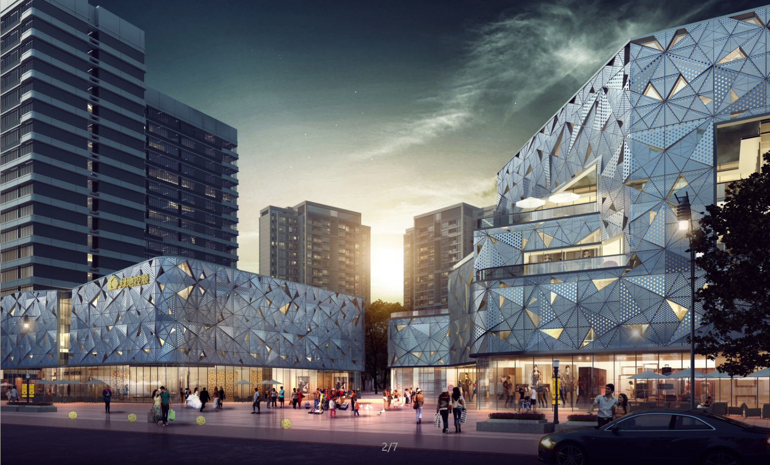 成都绿地新里城 项目状态 正在招商 招商状态 项目类型购物中心 开业