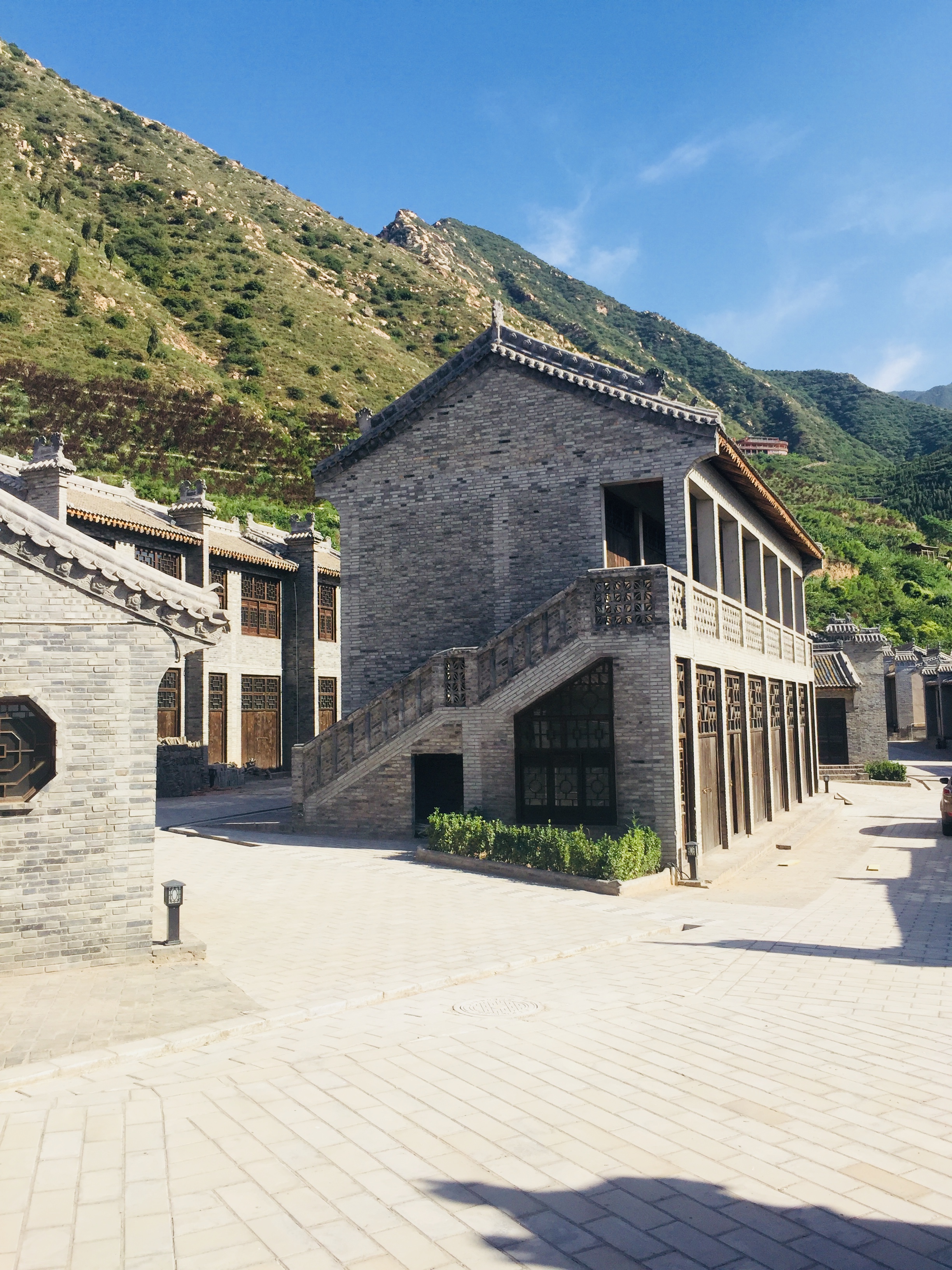 运城神潭大峡谷水峪口古村