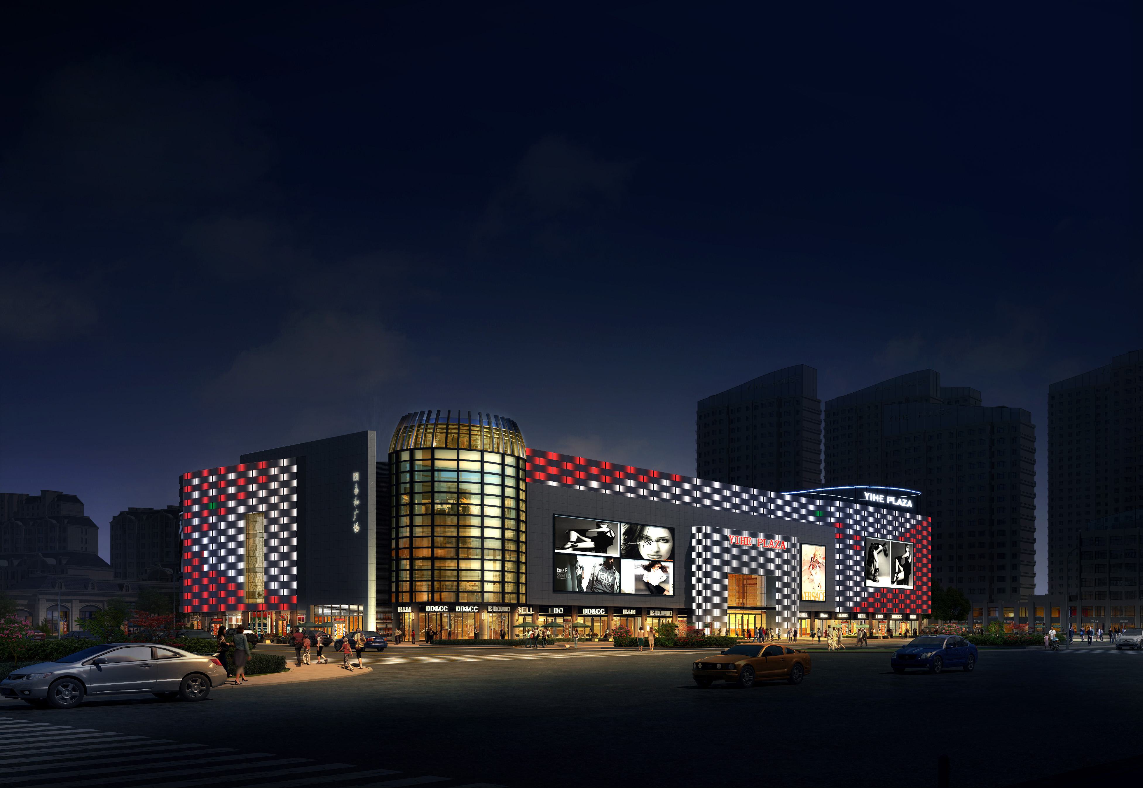 商业建筑面积6万平米 商业楼层-1层到4层 所在城市辽宁抚顺 项目地址