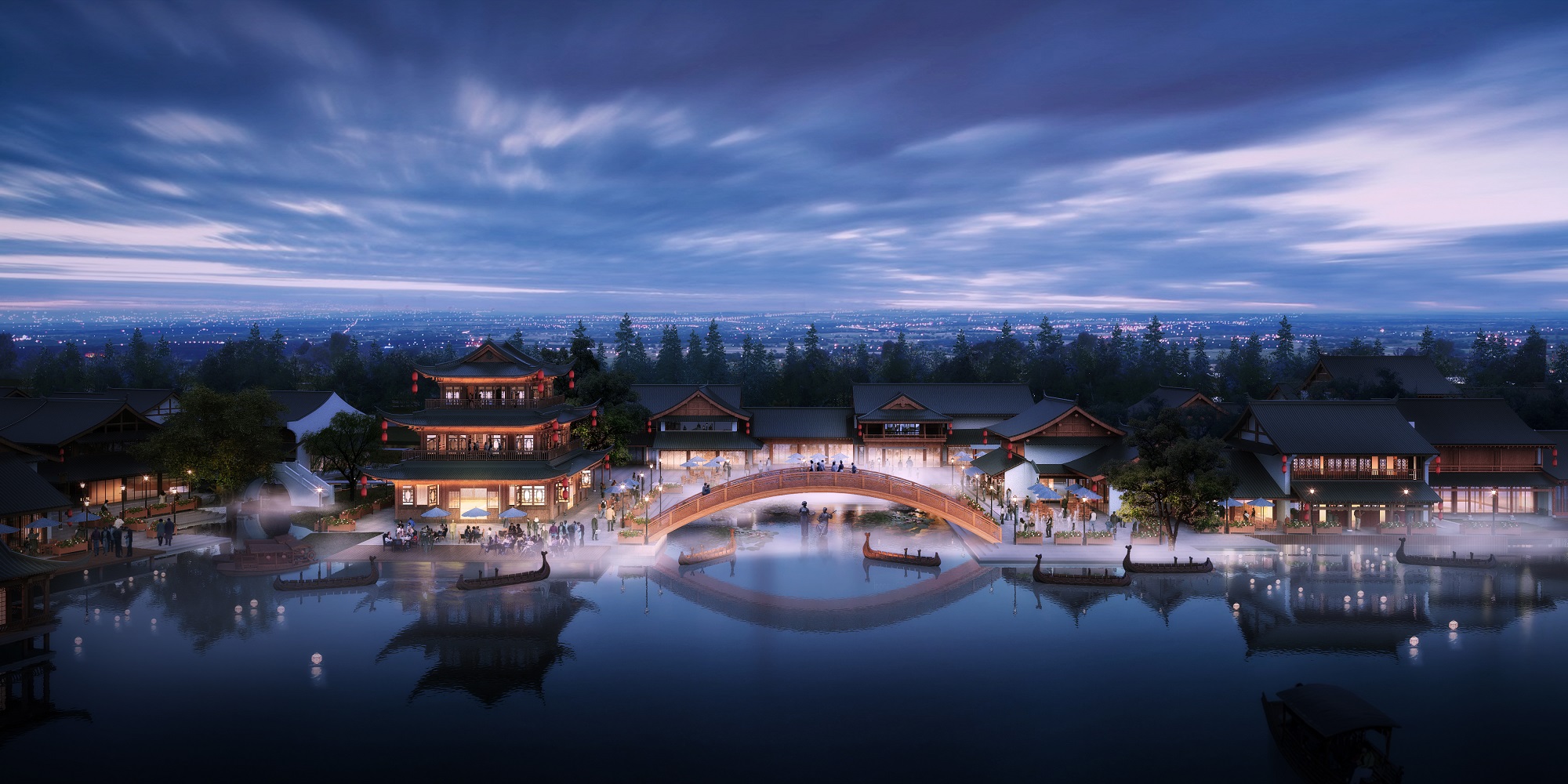 湖北鄂旅投仙桃沔阳小镇