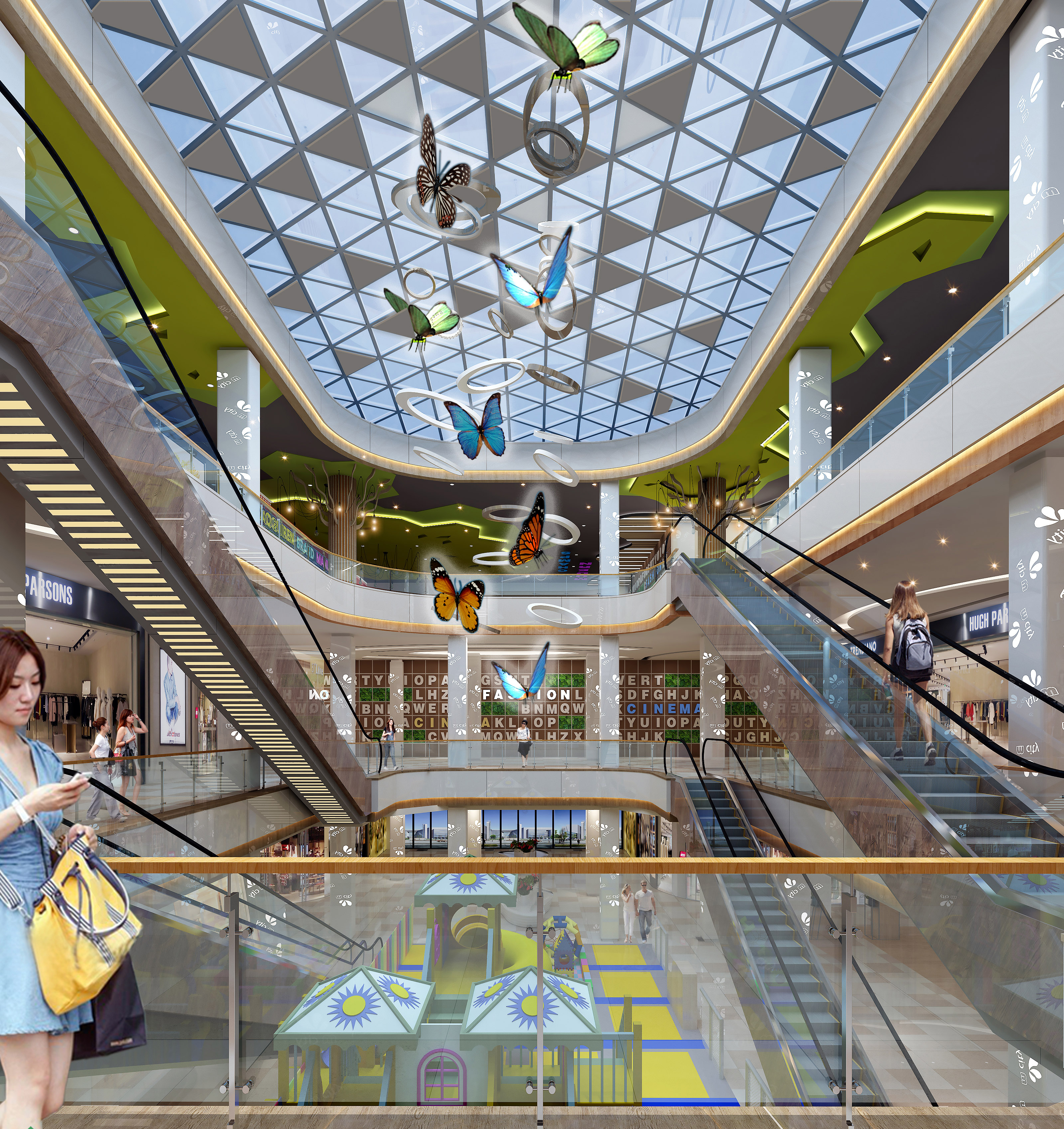 韩国城购物中心开业4年/5万平米品牌清单对比关注惠州惠阳淡水华都