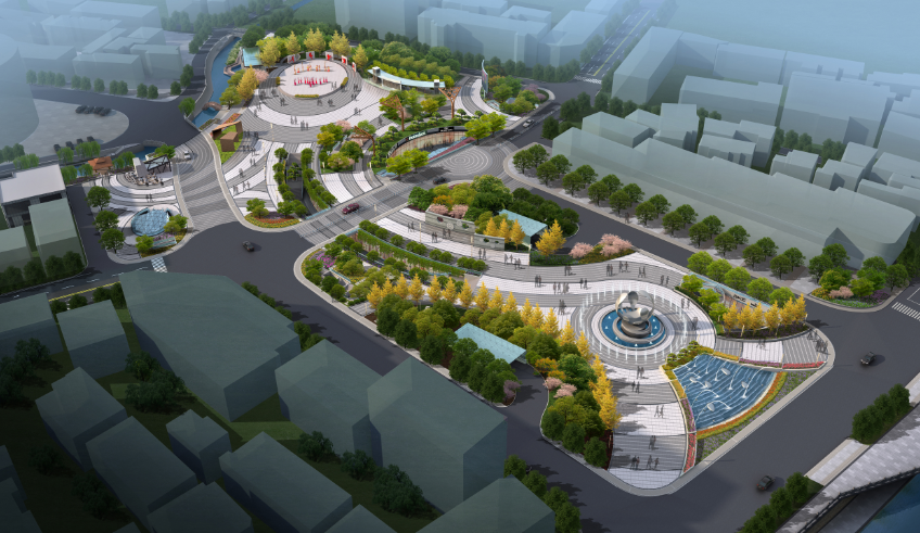 衢州开化荷花广场