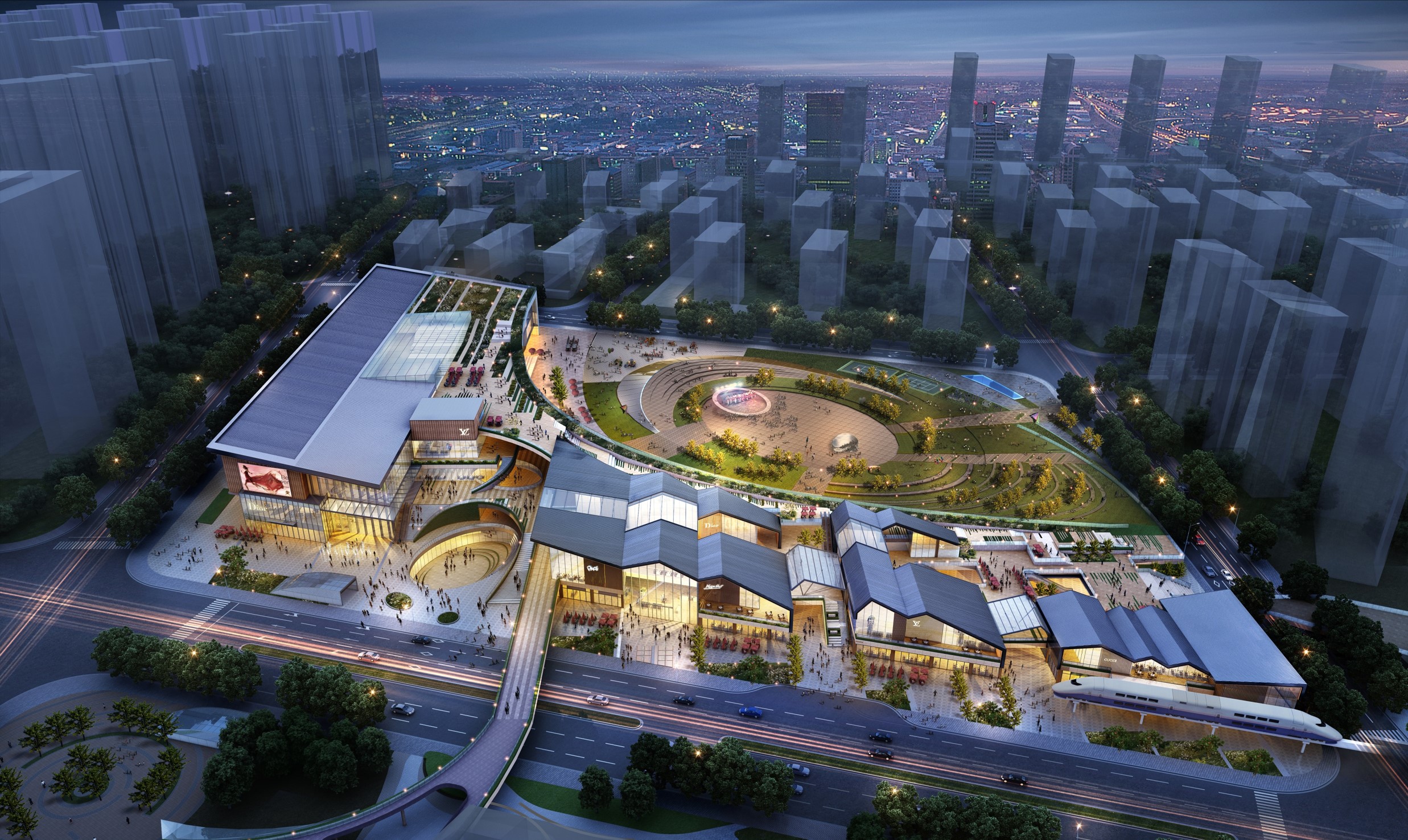 天津远洋未来城商业图片
